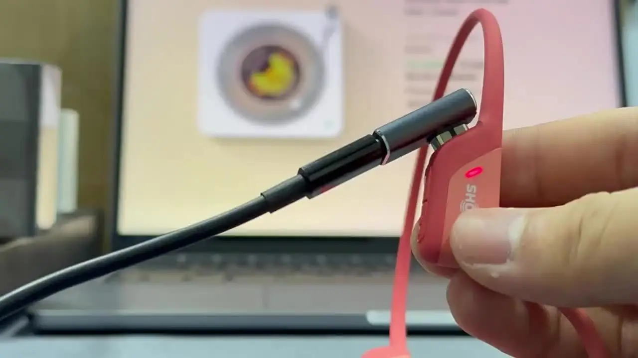 Cavo Di Ricarica Magnetico Per Cuffie AfterShokz Aeropex AS800 / OpenComm ASC100 – USB, Lunghezza 0,6m/1m - 4