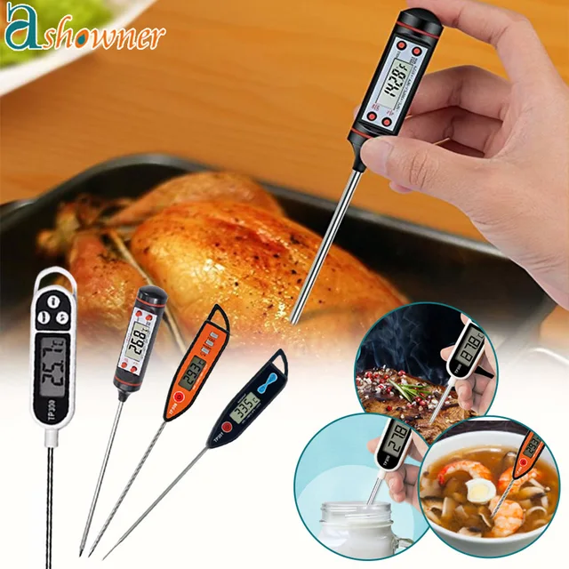 Tp300 Food Digital Hőmérő Konyhához Bbq Szonda Húsvíz Háztartás Főzés Elektronikus Sütő Mérőeszközök