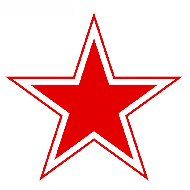 

Наклейки на автомобиль Red Star Ussr, 14 х15 см