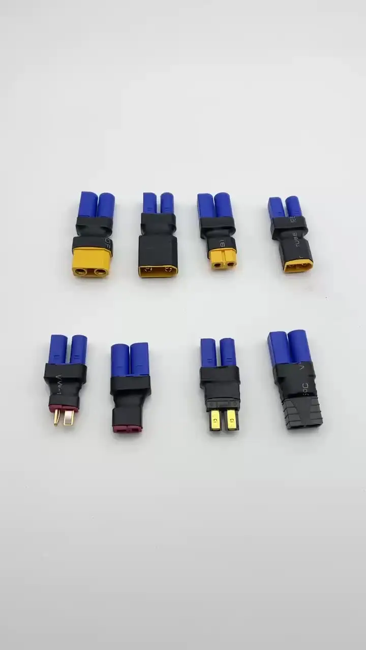 アダプタ EC5 に XT60 XT90 TRX T プラグメス/オスコネクタプラグ RC