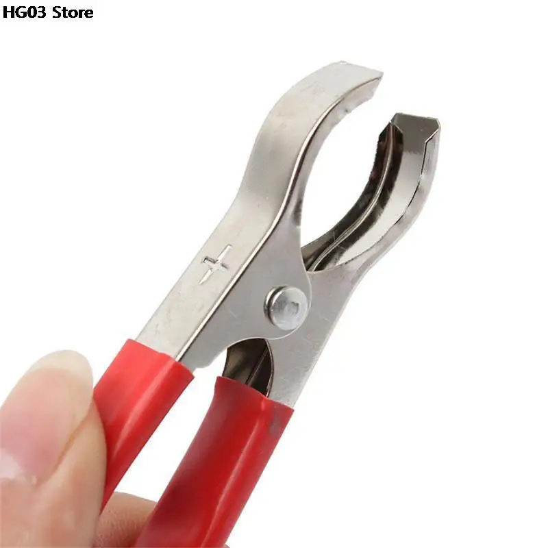 Alligator Clips Electric Test Clamp Test Clip Test Leads 2Pcs Car Battery Test Lead Clip Crocodile Alligator Clamps 30A 75mm