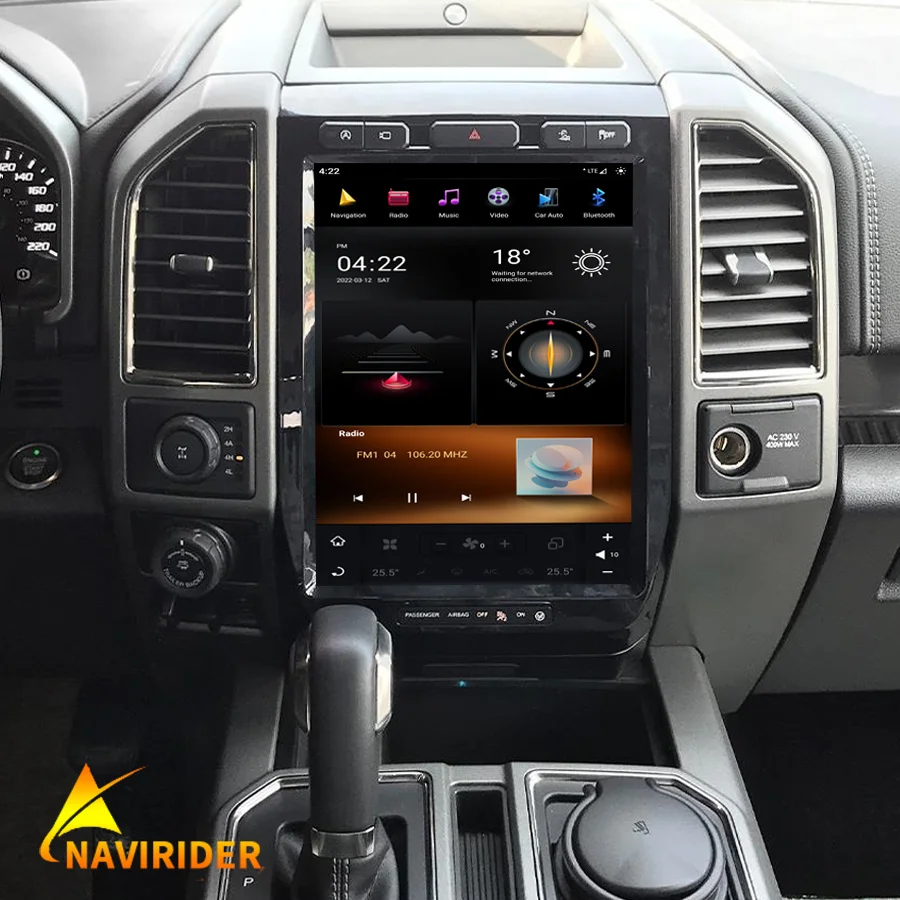 

Вертикальный Большой экран Android 11 для Ford Raptor F150 F250 F350 F450 F650 2015-2019, автомобильное радио, мультимедийный стерео видеоплеер с GPS