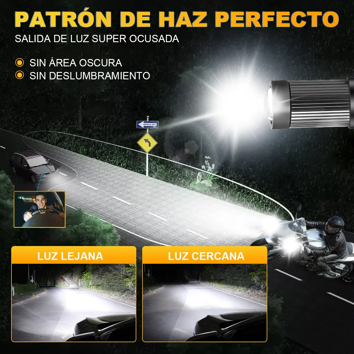 H11 LED 렌즈 1:1 무선 H8 H9 H16 jp 9006 9005 HB3 HB4 LED 프로젝터 자동차 헤드라이트 플러그 앤 플레이 미니 안개등 노랑 파랑 흰색