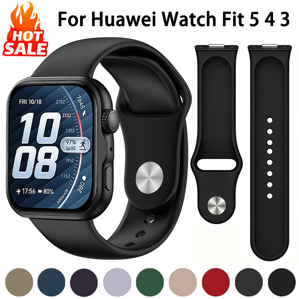 Silicone Sport Strap - Premium Replacement Watch Band Accessory