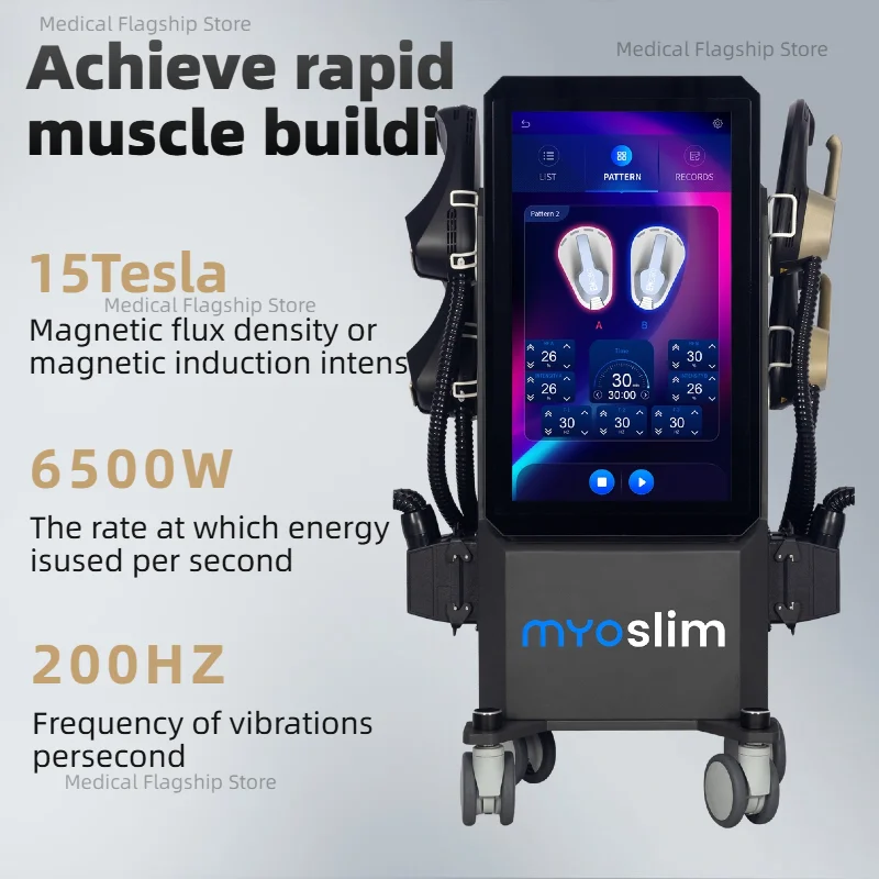 Appareil professionnel MYOslimNEO RF pour la stimulation musculaire et le remodelage corporel, thérapie MYOslim PRO Ultra Sculpt pour perdre du poids