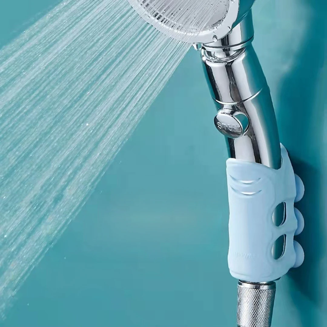 BathroomShowerBracketUniversalAdjustableHandNonPerforated