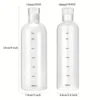 500/750ml Transparent Plastic Water Bottle Time Marker Creative Large Capacity Leakproof Milk Cup Drinkware Kid School Gym Sport 6