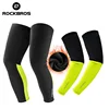 ROCKBROS Winter Leg Warmer Thermal Warm Cycling Sleeves Leg Warmers Men Women Fleece Arm Leggings Running Motorcycle Warmers 1