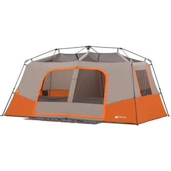 14' x 14' 11-Person Instant Cabin Tent with Private Room, 38.37 lbs 2