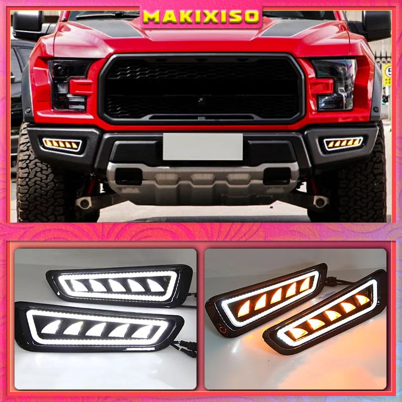 

Дневные ходовые огни для Ford Raptor SVT F150, 2017, 2018, 2019, 1 пара