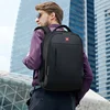 SWISS Men Laptop Backpack Waterproof Anti Theft USB Bag Large Capacity Fashion School Backpack Travel Backpack Back Pack Mochila 5