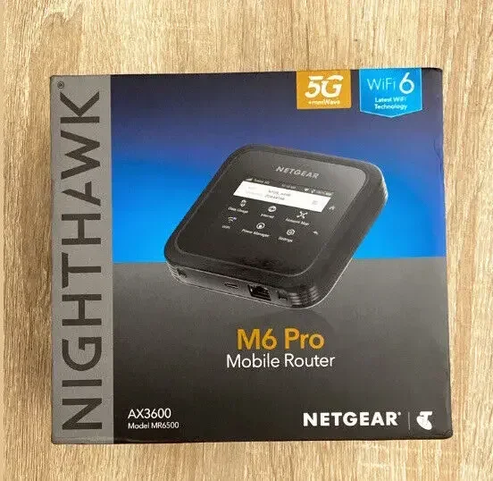Разблокированный Wi-Fi интерфейс Netgear Nighthawk MR6500 M6 Pro mmWave Sub6 WiFi6e 3,6 Гбит/с 2,5G Ethernet порт SDX65 2