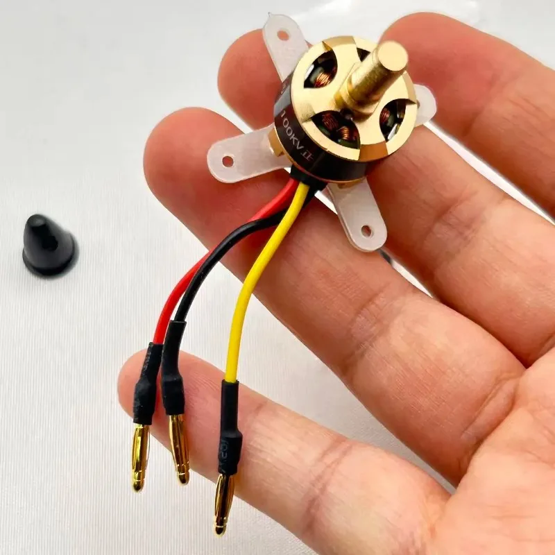 Micro moteur de précision 1306 KV3100 pour drone FPV, trois vis de fixation sur le support
