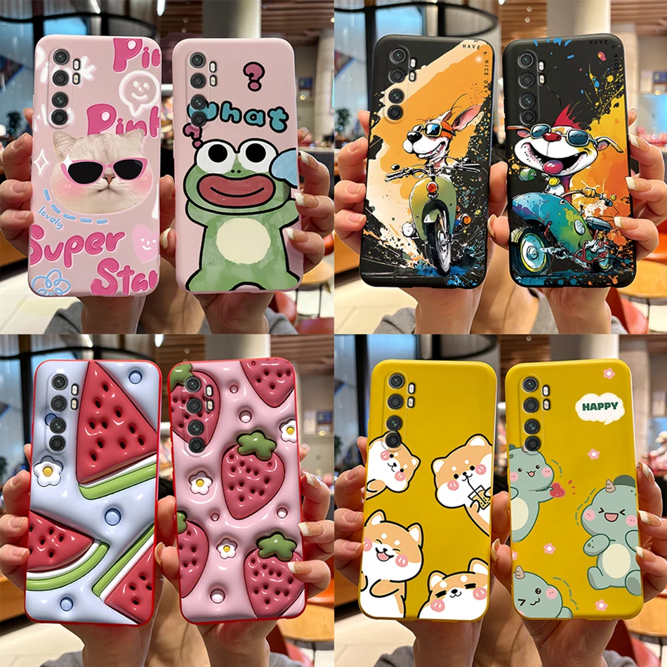 Cute Bear & Frog Cartoon TPU Phone Case - Stylish & Durable Back Cover