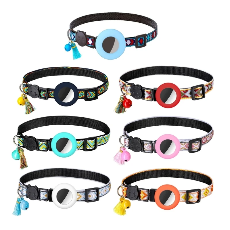 

Cats Collar with Waterproof Device Holder Small Cats Dogs GPS-Tracker Pet Collar