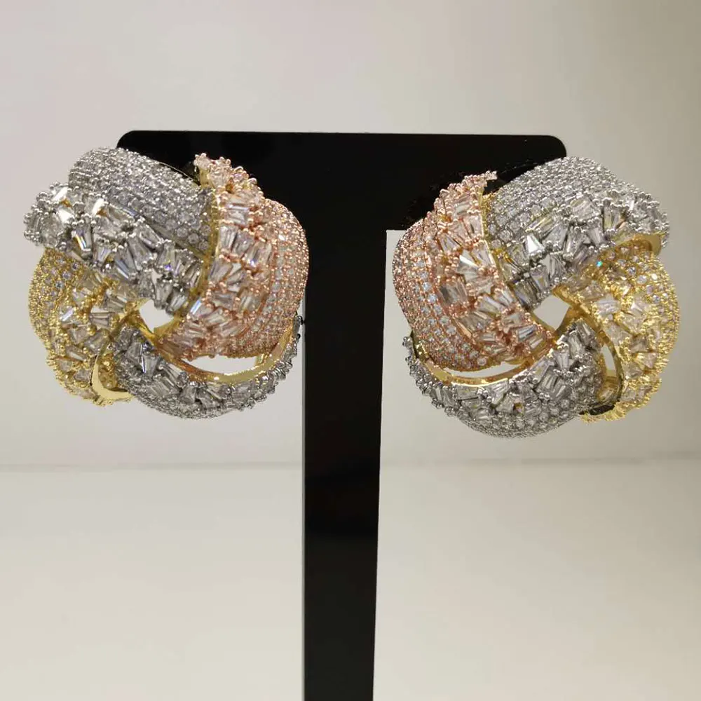 

Женские серьги-подвески GODKI, свадебные серьги с квадратными каплевидными камнями из кубического циркония, свадебные серьги в Дубае