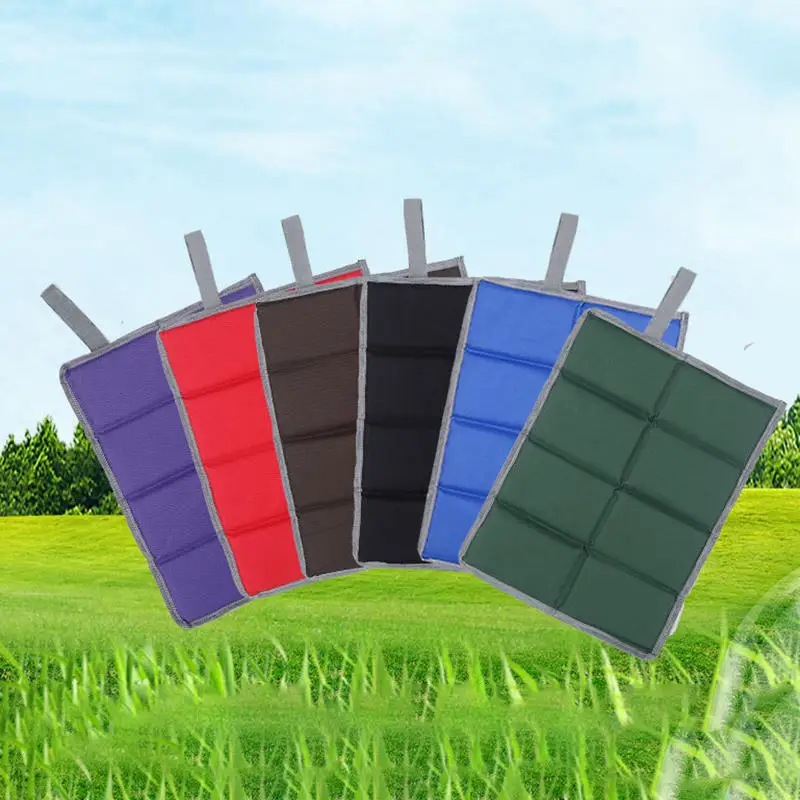 Outdoor Foldable Seat Cushion Travel Mat Moisture-proof Portable Picnic Seat Pad Oxford Cloth Durable Practical