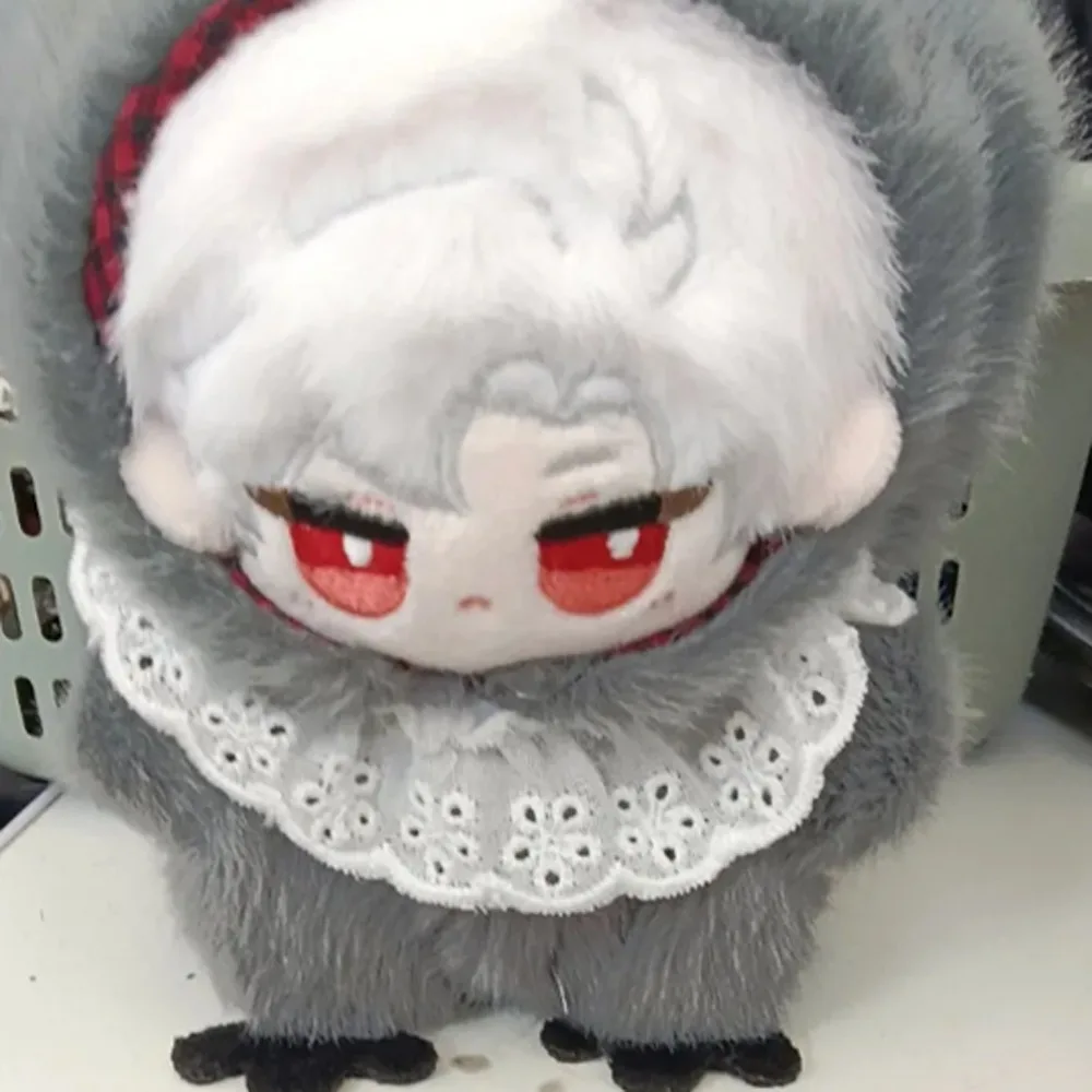 Crow Jumpsuit 10cm Cotton Doll Clothes Dress Up 10cm Doll Clothes Outfit Replacement Fluffy Idol Doll Clothes 10cm Cotton Doll