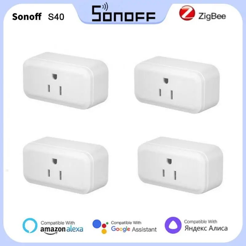 Sonoff S40 Lite Zigbee Smart Plug Prese Supporto Amazon Alexa E Google Home Sonoff Zigbee Bridge Wireless Smart Socket