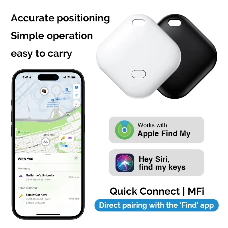 Apple HomeKit Smart Tag Child Finder Pet Car Lost Tracker