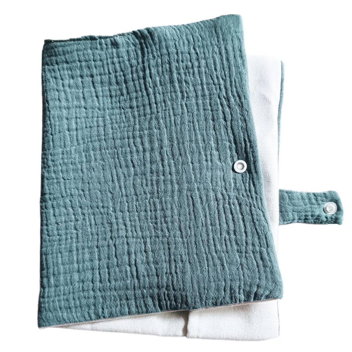 Personalized baby blanket Embroidered Name Personalized embroidered health book cover Baby Muslin Swaddle Newborn Birth gift 6