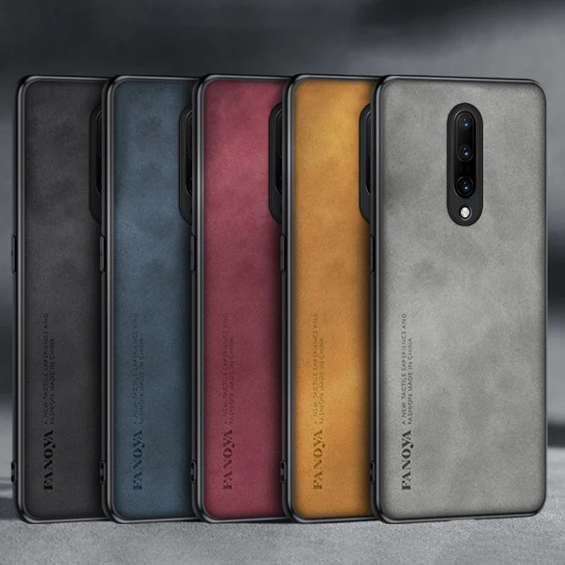 Deluxe Matte Silicone Leather Phone Case - Premium Protection and Style