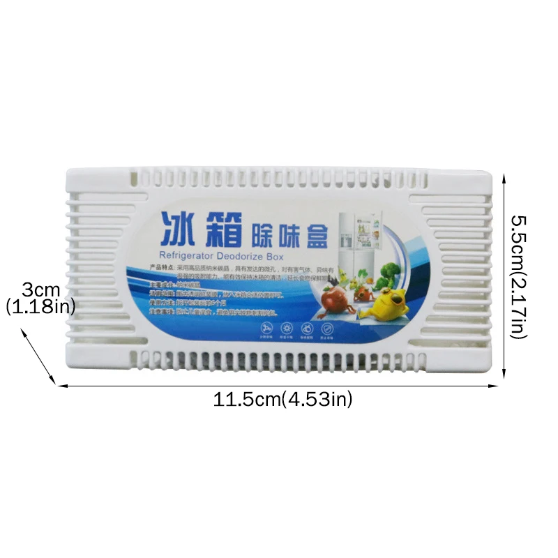 Refrigerator Deodorant Detergent Household Fridge Freshener Odor Absorber Activated Bamboo Charcoal Deodorizer Box Purifier