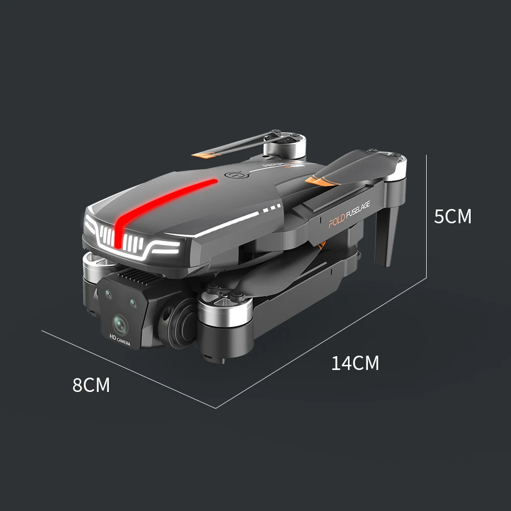 H13 RC 드론 브러시리스 광학 흐름 항공 차량, HD 항공 사진, 장애물 회피 쿼드콥터 드론 장난감, 성인용 선물