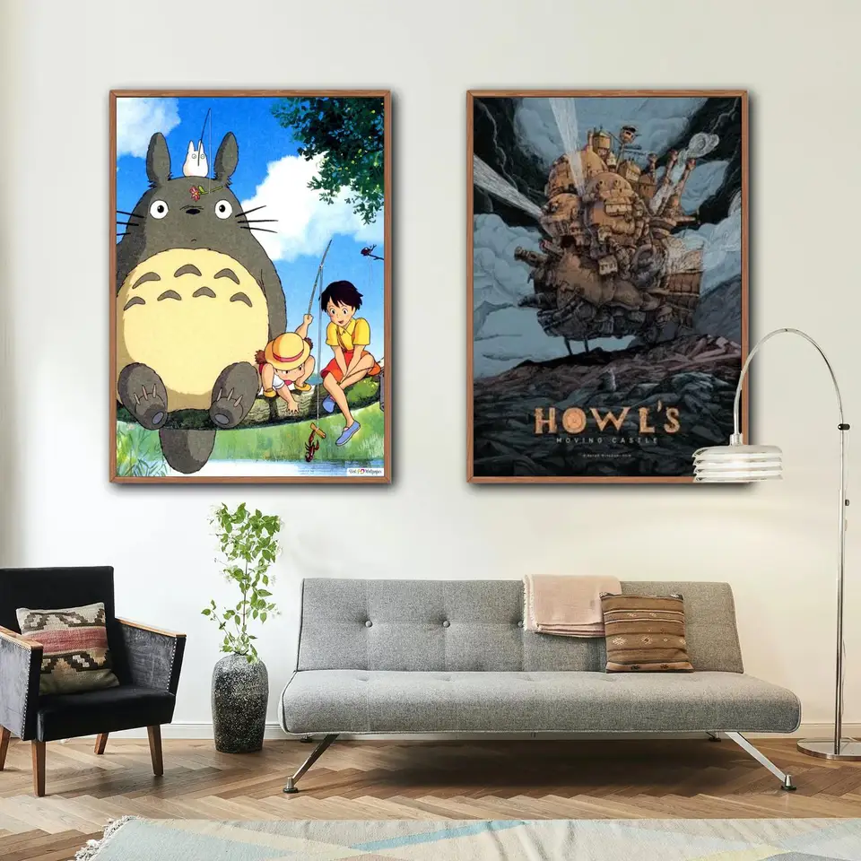 Grave of the Fireflies Poster Modern Miyazaki Hayao Classic Anime Movie  Canvas Painting Wall Art Kids Room Home Decor - AliExpress