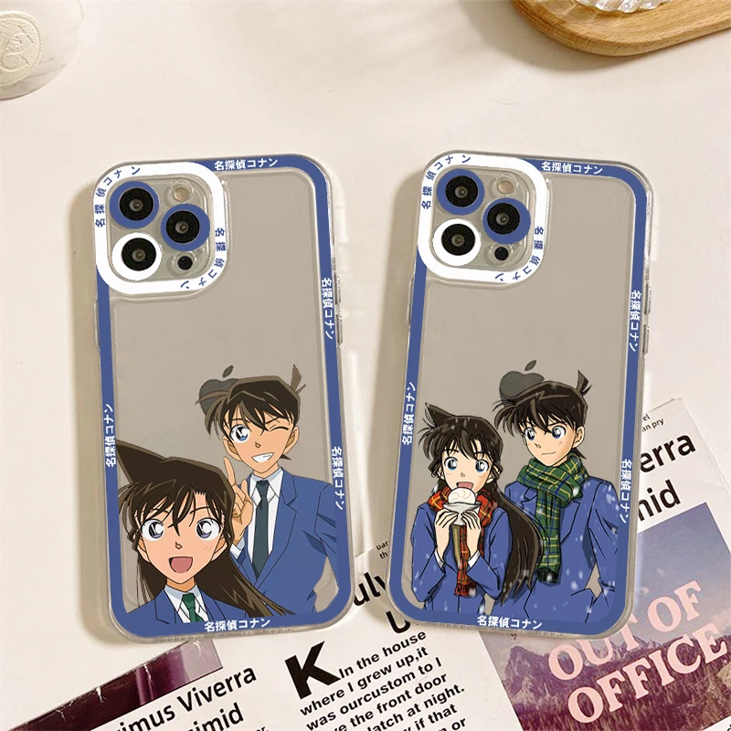 Custodia Per Telefono Anime Detective Conan Per Samsung S 20 S 21 S 22 S 23 Lite Plus Cover Ultra Mobile