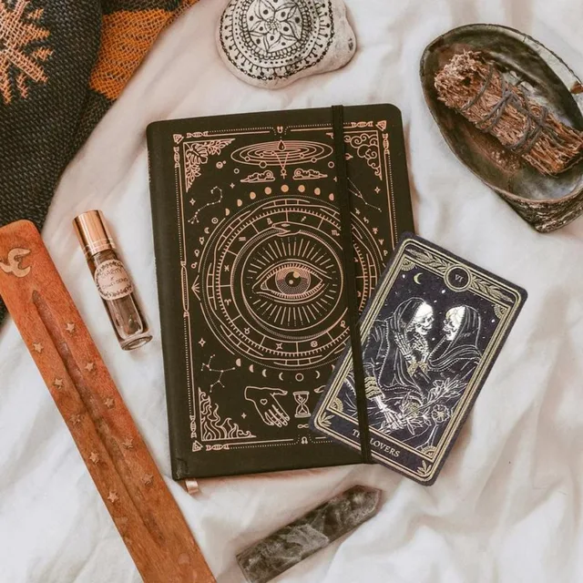 12*7cm The Marigold Tarot Fortune Telling Divination Oracle Card Family Gathering Chess Game Leisure Table Game Entertainment Ca 4