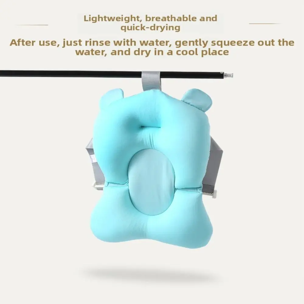 Adjustable Baby Bathtub Pad Non Slip Foldable Baby Bath Seat