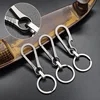1pcs Titanium Alloy Keychain Hook Titanium Buckle Key Ring Car Accessor Waist Hanging Chain Ring Buckles Opener EDC Outdoor Tool 2