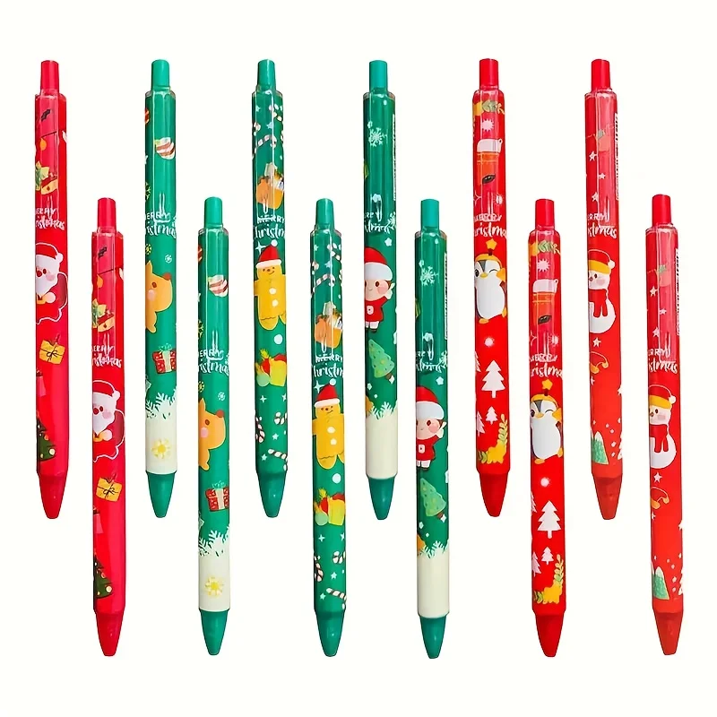 Worparsen Édition De Noël - Lot De 4 Stylos Gel - 0,4 Mm