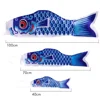 New Style 40/70/100CM Fish Flag Kite Toy Koi Nobori Carp Wind Socks Koinobori Colorful Fish Flag Hanging Outdoor Toys for Kids 5