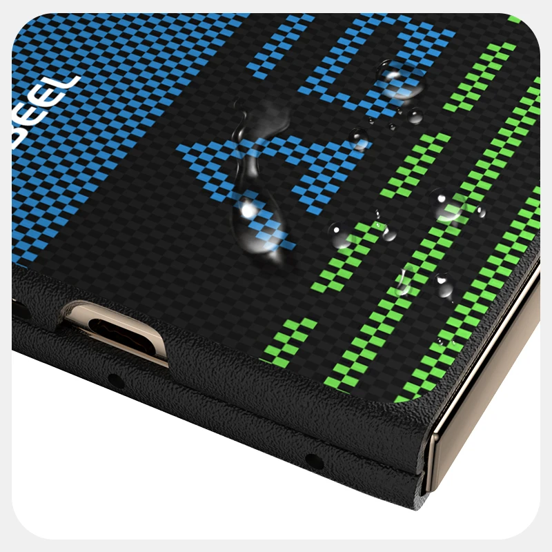 Magsafe Magnetic Wireless Charging Business Texture Mobile Phone Case with Camera Protection