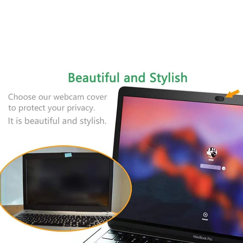 3 Pcs Ultra-Thin Metal Web Camera Slide Cover For iPhone MacBook iMac Laptop PC iPad Pro Privacy Sticker 4