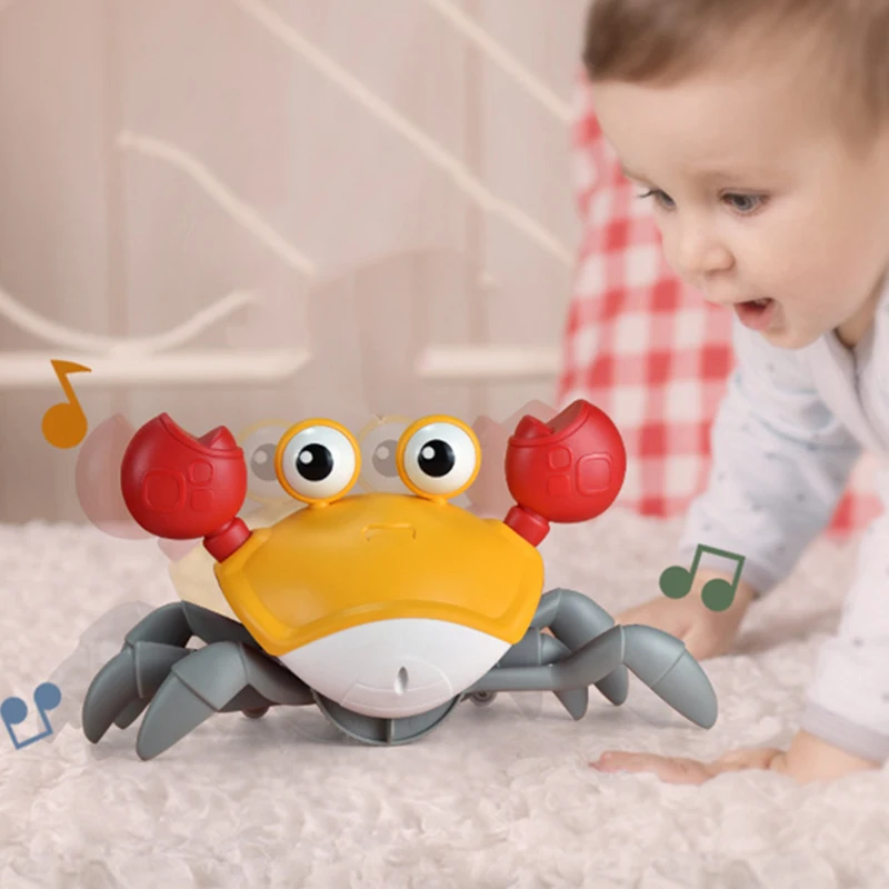 Inoling-Jouet Sensoriel de Crabe Électrique pour Bébé et Animal de  Compagnie, Charge existent, Éviter les Obstacles, Cadeau - AliExpress