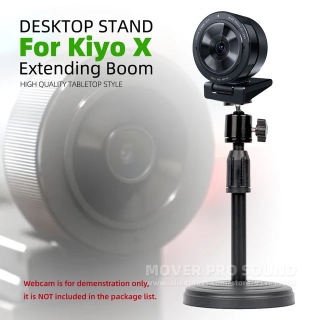 Replacement Tabletop Boom Holder For Razer Kiyo X Webcam Desk Stand Ball  Head Table Desktop Pro