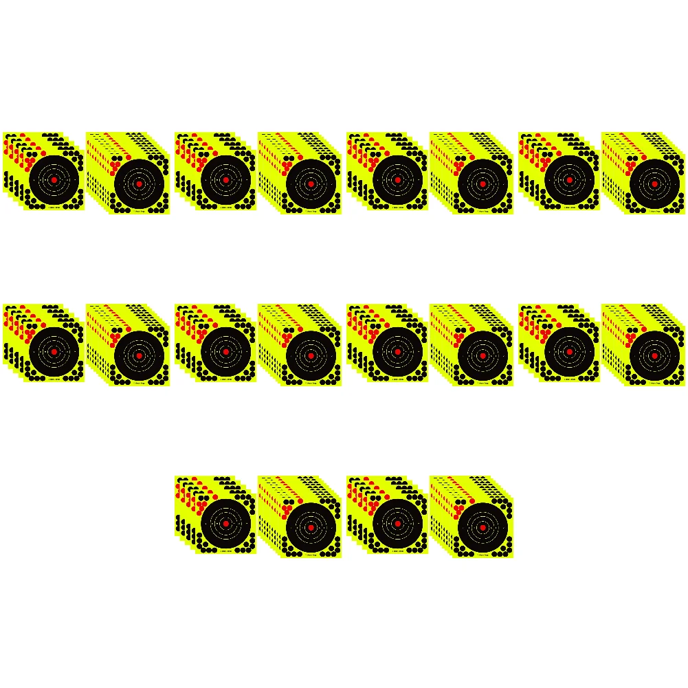 High Visibility Reactive Splatter Target Stickers