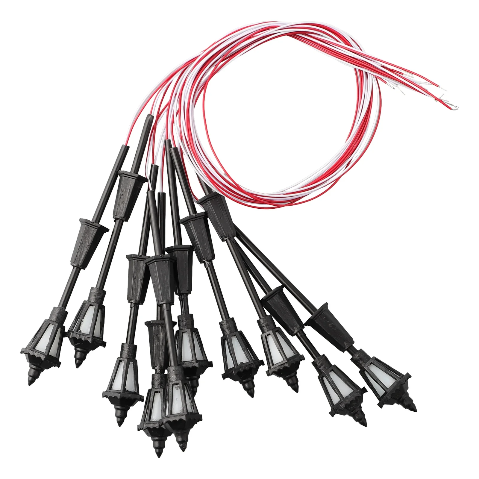 10X H0 Tt Led Lampione Illuminazione Lampada Parco Modello Treno Ferroviario 00 Treno Ferroviario 00 Materiali Ecologici Fai Da Te Decorazione Del Gia