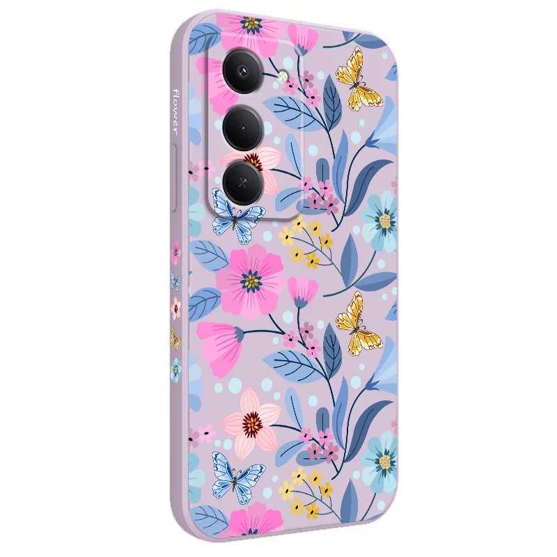 Elegant Miss Pattern Silicone Soft Phone Case