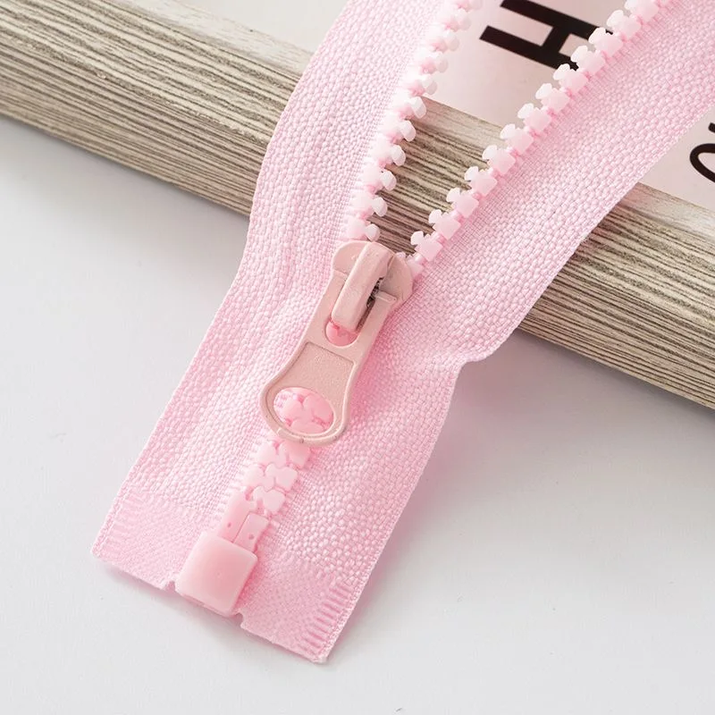 Resin Open-End Zipper for Garment Sewing and Accessories