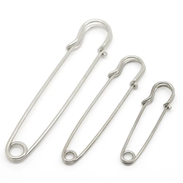 Stainless Steel Sewing Apparel Accessories  Stainless Steel Safety Pins  Brooch - Pins & Pincushions - Aliexpress