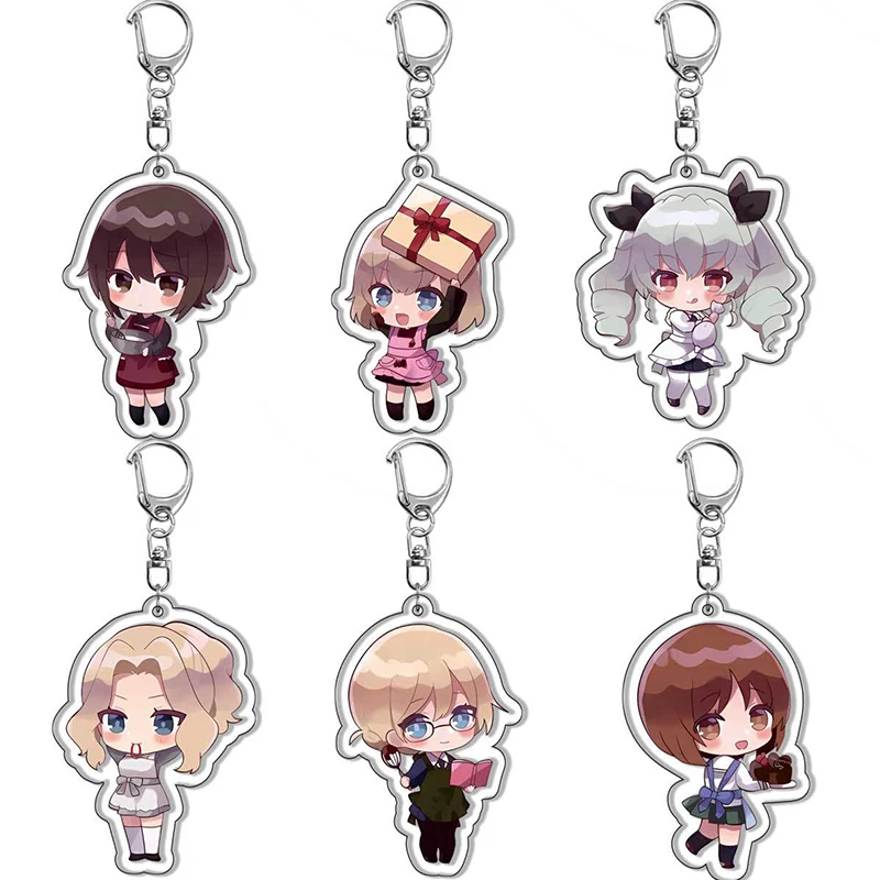 

Брелок для ключей Nishizumi Miho Saori Takebe Akiyama Yukari