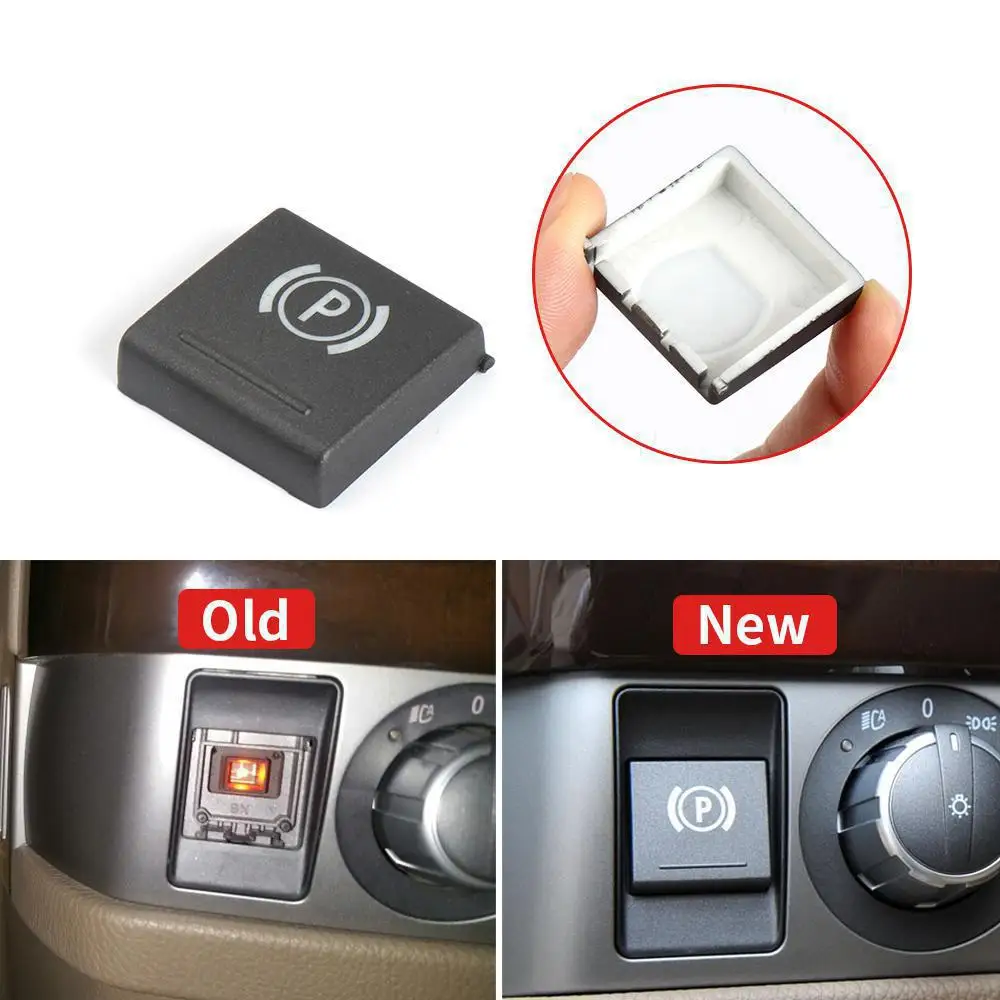 

Parking Brake Handbrake P Button Switch Cover Replacement For BMW Serie 7 E66 E65 2004-2008 61316949933