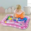 Tummy Time Water Mat Ice Cool Inflatable Mat For Water Play Portable Cooling Pad Water Cushion Game Pad For Girls Children Boys 4