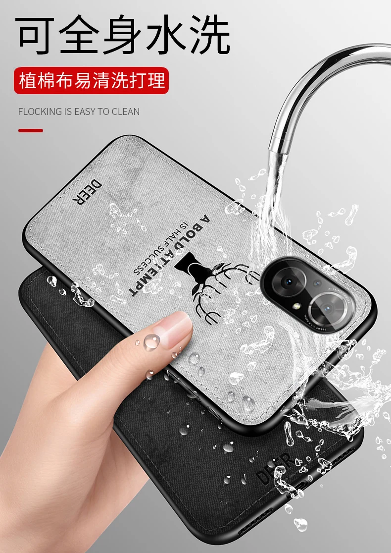 Asuwish Custodia per Huawei Nova 9 SE, con pellicola protettiva in