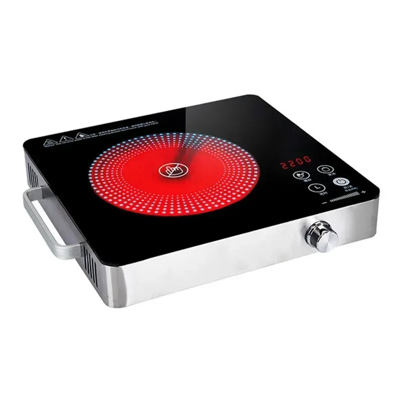 Electrical Magnetic Waterproof Induction Cooker Hob Oven Hot Pot Stove Timer Ceramic Heating Furnace Cooktop Plate 2200W EU induction cooker,electric stove boiler