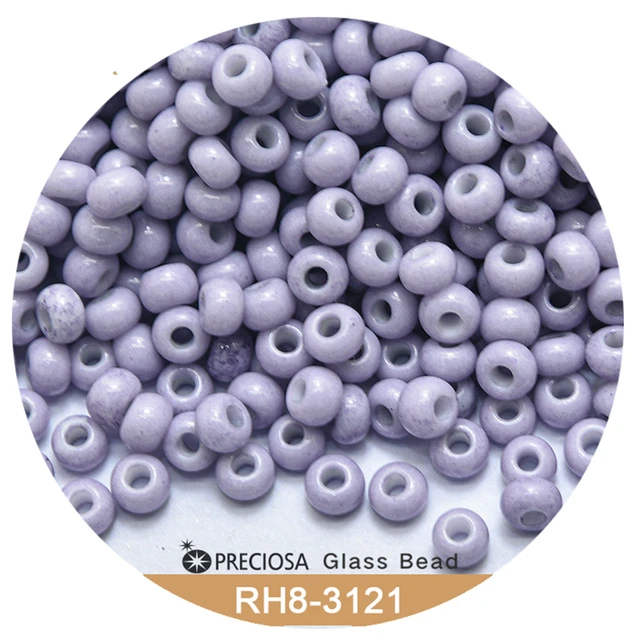 Wholesale 8/0 Opaque Colours Round Glass Seed Beads 